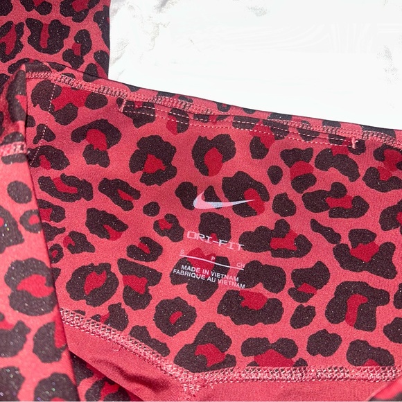 Nike Dri Fit Sparkle Animal Print Leggings - Picture 2 of 3